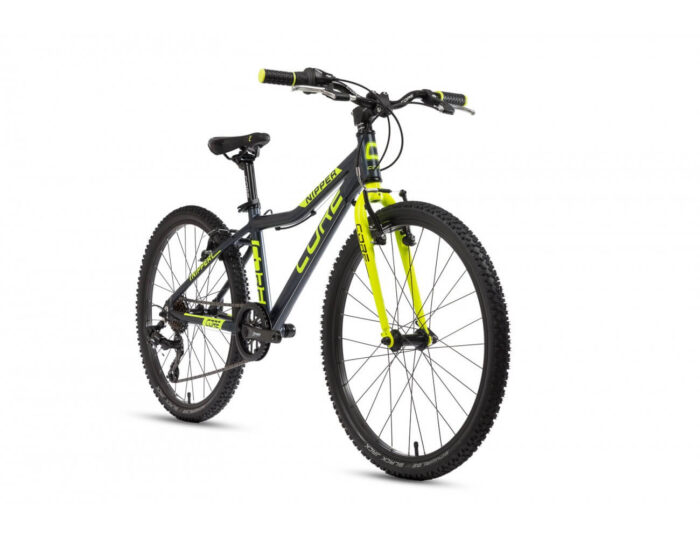 Core 24" Al Nipper, jednopřevodník, 1x7s/1x8s/1x9s, Ahead - černý mat se žlutou